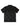 BLACK FLORAL SHORT-SLEEVED SHIRT WITH REVERE COLLAR, LOOSE FITTING