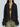 BLACK FRINGED CARDIGAN WITH LONG SLEEVES - CLASSIC SOLID COLOR DESIGN