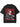 BLACK GRAPHIC T SHIRT HIGH-QUALITY COTTON
