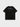 BLACK GRAPHIC T-SHIRT - REFLEXTION TEE