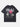 BLACK GRAPHIC T-SHIRT UNISEX STREETWEAR COTTON BLEND