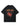 BLACK GRAPHIC T-SHIRT WITH HIGH STREET HEART-PRINT