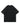 BLACK GRAPHIC T-SHIRT WITH HIGH STREET HEART-PRINT