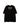 BLACK GRAPHIC T-SHIRT WITH SHORT SLEEVE AND ROUND COLLAR, TRENDY VINTAGE STYLE