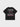 BLACK GRAPHIC TEE WITH WHITE FIGURE FOR CASUAL WEAR