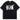 BLACK GRAPHIC UNISEX OVERSIZED TEE SHIRT
