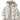 BLACK HOODED PUFFER JACKET WINTER OUTERWEAR