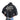 BLACK HOODIE WITH WHITE LETTERING - SCUFFERS HOODIE