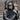 BLACK HOODIE WITH WHITE LETTERING SWEAT ZIP LINESUP