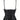 BLACK LACE CORSET TOP CONTRAST LACE DETAIL
