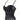 BLACK LACE CORSET TOP CONTRAST LACE DETAIL