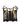 BLACK LACE CORSET TOP SLIM FIT VEST