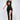 BLACK LACE GOWN: MODERN PENCIL FIT STYLE REFINED DETAILS