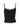 BLACK LACE-TRIMMED CAMISOLE SLIM FIT SLEEVELESS ROUND NECK DESIGN