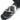 BLACK LEATHER BELT WITH SILVER BUCKLE Y2K BUCKLE BELT