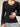 BLACK LONG SLEEVE TOP WITH CONTRAST LACE TRIM