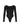 BLACK LONG-SLEEVED BODYSUIT WITH LACE TRIM - ELEGANTES BODYSUIT MIT