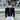 BLACK LONG-SLEEVED CROP TOP WITH WHITE BOWS AND SIDE LACING