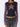BLACK LONG-SLEEVED SHIRT WITH PINK STRIPED STAR Y2K STRIPED FIT