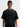 BLACK OVERSIZED T-SHIRT LOOSE FIT CREW NECK
