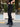 BLACK PINSTRIPE FLARE JEANS WOMEN'S DENIM