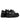 BLACK PLATFORM OXFORD SHOES WITH RUBBER OUTSOLE FOR WET CONDITIONS
