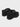 BLACK PLATFORM WEDGE FLIP-FLOP WITH CAOUTCHOUC AVEC TALON