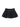 BLACK PLEATED MINI SKIRT SLIM FIT - Sweetheart Supplies
