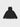 BLACK PUFFER JACKET WITH CAT-EAR HOOD - DEVIL PARKA FASHION FORWARD