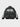 BLACK PUFFER JACKET WITH RAGE GRAPHIC - PUFFER JACKET
