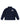 BLACK PUFFER JACKET WITH WHITE LOGO - TRENDY CASUAL OUTERWEAR