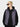 BLACK PUFFER VEST WITH WHITE TRIM QUICK-DRY COTTON BODYWARMER