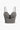 BLACK RIBBED CROP TOP WITH DOUBLE STRAPS FOR STRETCHY COMFORT