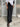 BLACK SATIN MAXI SKIRT - CLASSIC SOLID COLOR ELEGANCE