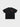 BLACK SHORT-SLEEVE T-SHIRT PANDA DRIP TEE