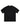 BLACK SHORT SLEEVE T-SHIRT WITH WHITE GRAPHIC - JESUS PRINT SHORT SLEEVE