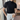BLACK SHORT-SLEEVED KNIT TOP LIVOURNE SHORT-SLEEVED JERSEY FOR MODERN MAN