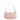 BLACK SHOULDER BAG WITH PINK ACCENTS FOR CASUAL AND EVENING