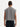 BLACK SLEEVELESS SHIRT WITH CREW NECK FOR CASUAL RUNNING