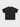 BLACK SOCCER JERSEY WITH STAR ACCENTS - GANYOU VINTAGE FOOTBALL TEE