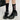 BLACK SOCKS WITH PINK BOWS SET FOR GIRLS