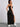 BLACK SPAGHETTI STRAP DRESS SOLID COLOR SPRING SUMMER