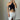 BLACK STAR HALTER TOP Y2K STAR-SHAPED