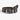 BLACK STAR-STUDDED BELT WITH DOUBLE PIN BUCKLE AND EYE RIVET DETAILS