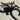 BLACK SWEATER WITH SPIDER GRAPHIC - RETRO ALPHABET SPIDER DESIGN