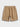 BLACK T-SHIRT AND KHAKI SHORTS SET IN SOFT COTTON BLEND
