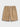 BLACK T-SHIRT AND KHAKI SHORTS SET IN SOFT COTTON BLEND