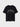 BLACK T-SHIRT AND SHORTS SET WITH COTTON T-SHIRT AND SHORTS SET