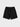 BLACK T-SHIRT AND SHORTS SET WITH COTTON T-SHIRT AND SHORTS SET