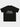 BLACK T-SHIRT CLASSIC COTTON CREW NECK